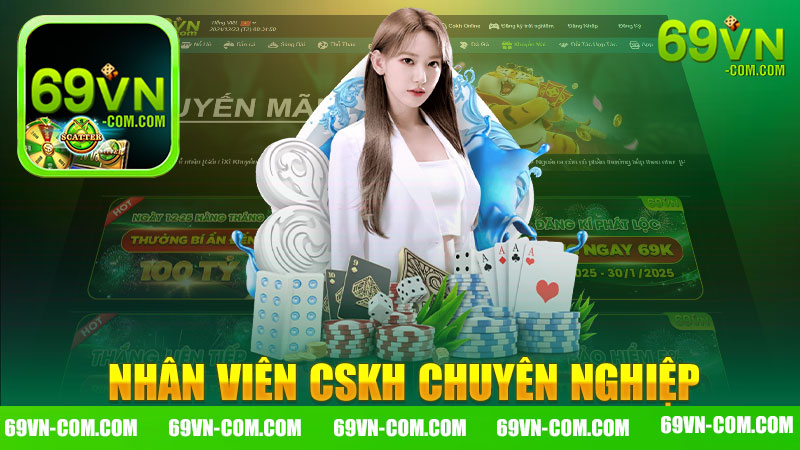 Nhân viên CSKH chuyên nghiệp