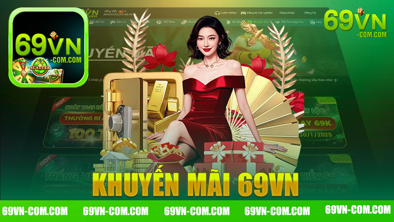 Khuyến mãi 69vn - Đắm chìm trong thế giới ưu đãi hấp dẫn từ nhà cái